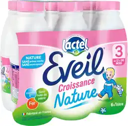 Auchan Eveil eveil 3 lait de croissance nature offre