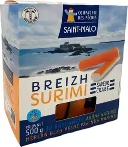 Auchan Breizh surimi breizh surimi compagnie des pêches de saint-malo offre