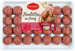 Auchan Bigard boulettes au boeuf bigard offre