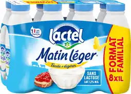 Auchan Lactel lait matin léger lactel offre