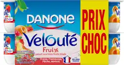 Auchan Danone velouté fruix danone offre