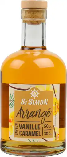Auchan St simon st simon arrangé vanille caramel offre