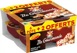 Auchan Yoplait île gourmande yoplait offre