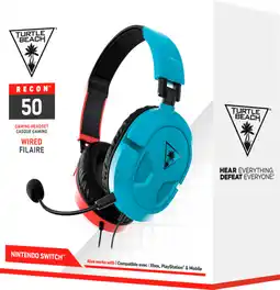 Auchan Turtle beach le casque gaming recon 50 offre