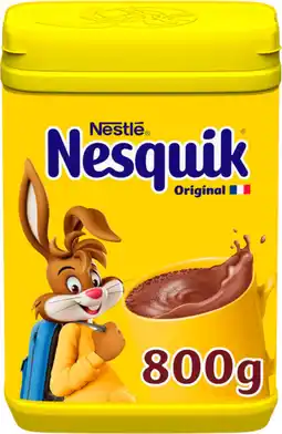 Auchan Nestle chocolat en poudre cacao nesquik offre