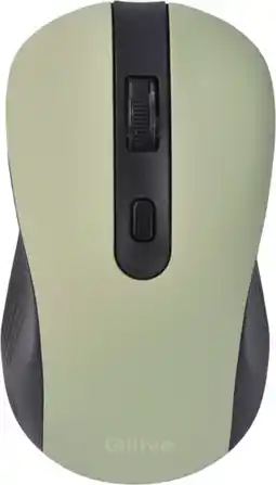 Auchan Qilive souris sans fil verte offre