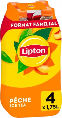 Auchan Lipton lipton thé pêche offre