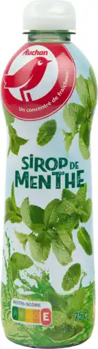 Auchan Supermarché Auchan sirop menthe auchan offre