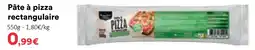 Hmarket Pâte à pizza rectangulaire offre