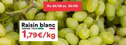 Hmarket Raisin blanc offre