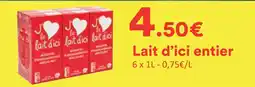 Hmarket Lait d’ici entier offre