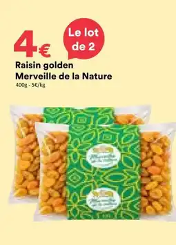 Hmarket Merveille de la nature raisin golden offre