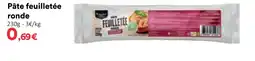 Hmarket Pâte feuilletée ronde offre