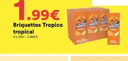 Hmarket Tropico briquettes tropical offre