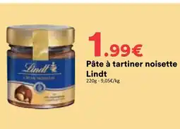 Hmarket Lindt pâte à tartiner noisette offre