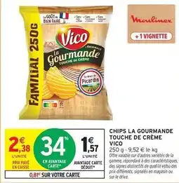 Intermarché Express Moulinex - chips la gourmande touche de creme offre