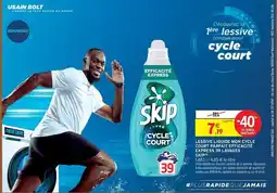 Intermarché Express Skip - lessive liquide 100% couleur extractif couette protection express offre