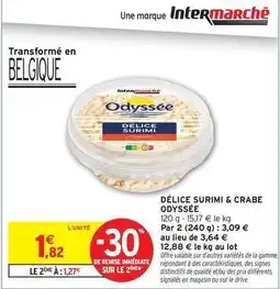 Intermarché Express Odyssée - delice surimi & crabe offre