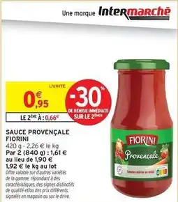 Intermarché Express Fiorini - sauce provençale offre