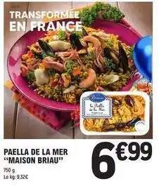 E.Leclerc Maison briau - paella de la mer offre