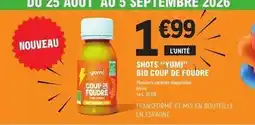 E.Leclerc Shots bio coup de foudre offre