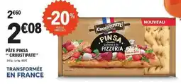 E.Leclerc Croustipate - pâte pinsa offre