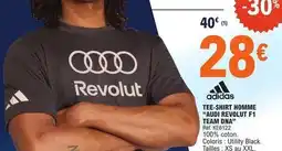 E.Leclerc Adidas - tee-shirt homme quid revolt f 1 team dna offre