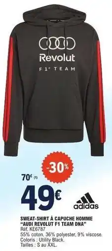 E.Leclerc Adidas - sweat: bricy à capuc homme adi revolut 1 t ea dha offre