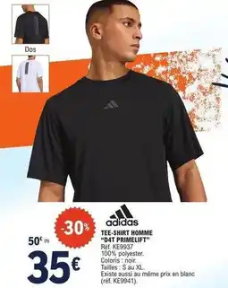 E.Leclerc Adidas - tee-shirt homme bat primelieit offre