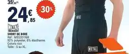 E.Leclerc Short de boxe offre