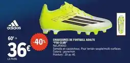 E.Leclerc Adidas - chaussures de football adulte offre