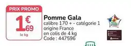 Promocash Promo - pomme gala offre