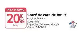 Promocash Promo - carré de côte de bœuf offre