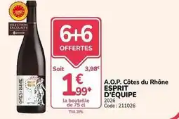 Promocash Côtes du rhône - a.o.p. côtes du rhône offre