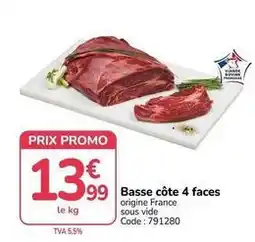 Promocash Promo - basse côte 4 faces offre