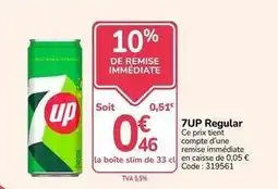 Promocash 7up regular offre