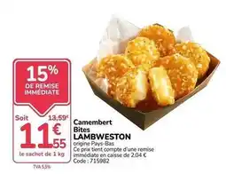 Promocash Camembert bières offre