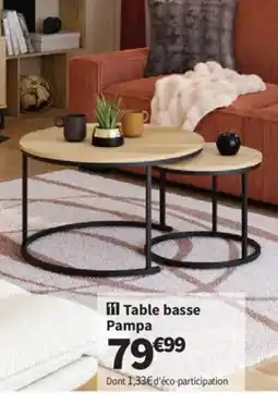 Conforama Pampa Table basse offre