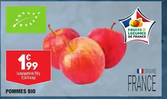 ALDI Pommes Bio offre