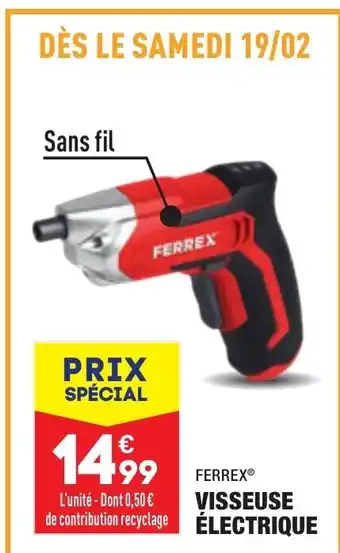 ALDI Visseuse Électrique offre