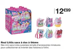 Monoprix Real Littles sacs à dos à thème offre