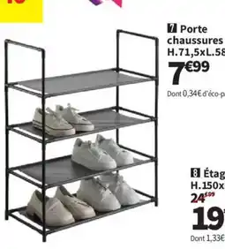 Conforama Porte chaussures offre