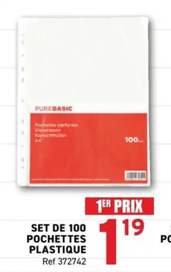 PUREBASIC Pochettes plastique
