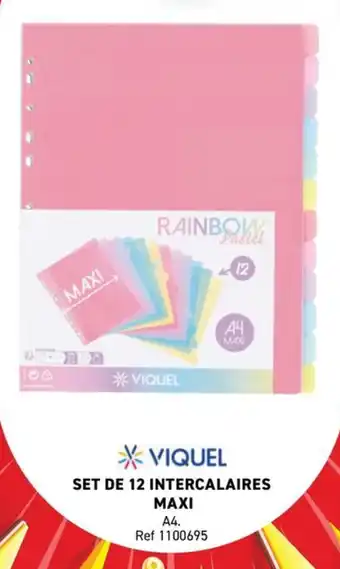 VIQUEL SET DE 12 INTERCALAIRES MAXI