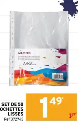 Trafic MAESTRO Ochetttes lisses offre