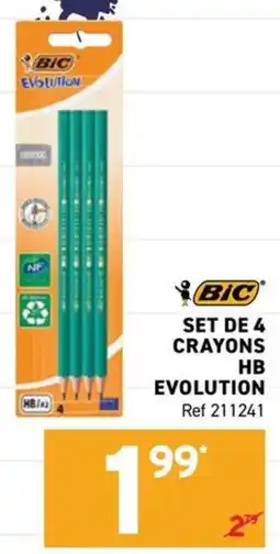 Trafic BIC CRAYONS offre