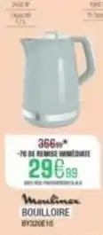 Extra Moulinex - bouilloire by320e10 offre