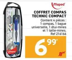 Trafic Maped COFFRET COMPAS TECHNIC COMPACT offre