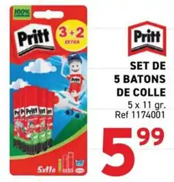 Trafic Pritt batons de colle offre