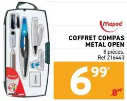 Trafic Maped COFFRET COMPAS METAL OPEN offre